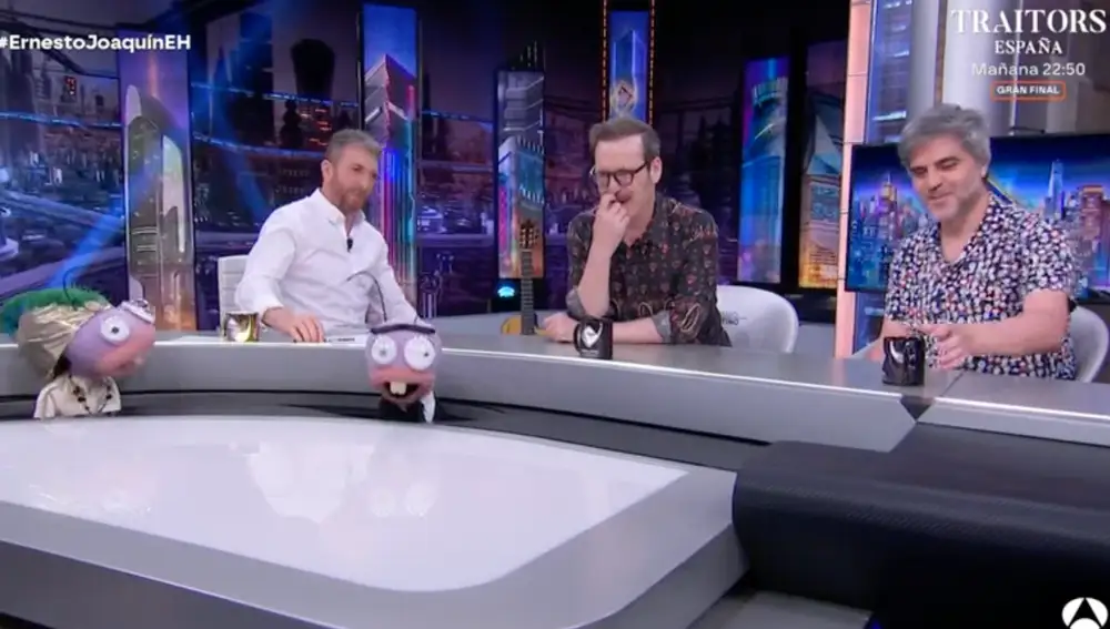 Captura de Ernesto Sevilla y Joaquín Reyes en 'El Hormiguero'