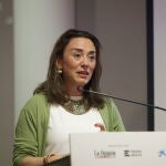 Intervención de la consejera María González Corral en un foro en Zamora