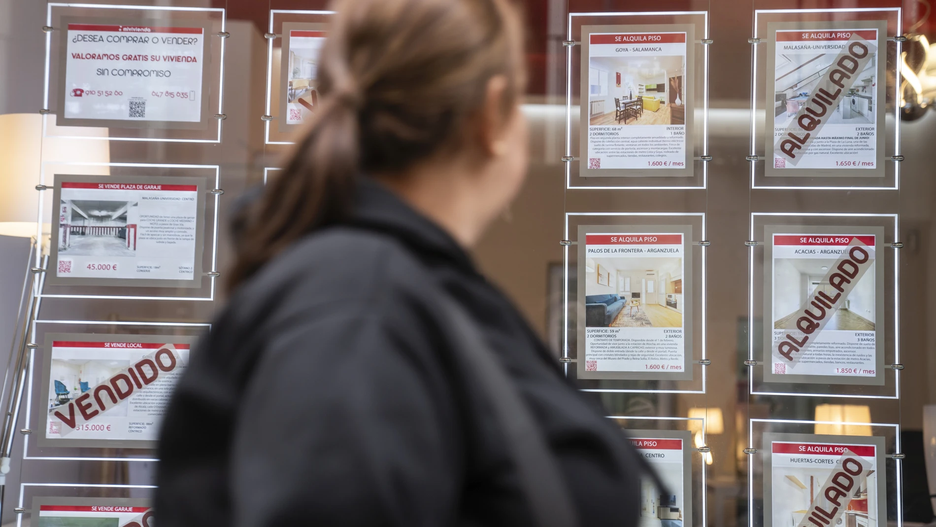 Anuncios de venta y alquiler de pisos en Madrid