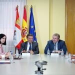 González Gago durante su encuentro con representantes de Empresa Familiar