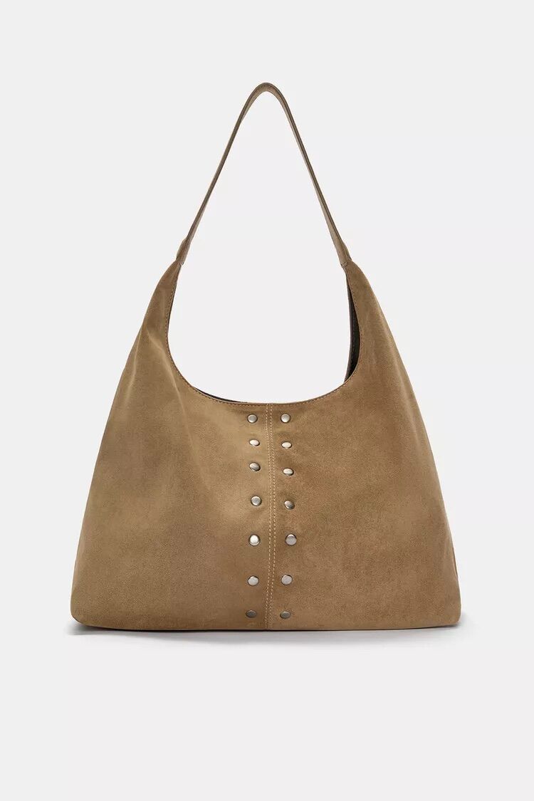 Bolso de serraje.