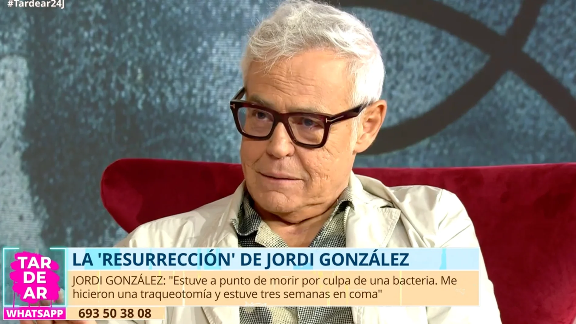 Captura de Jordi González en 'TardeAR'