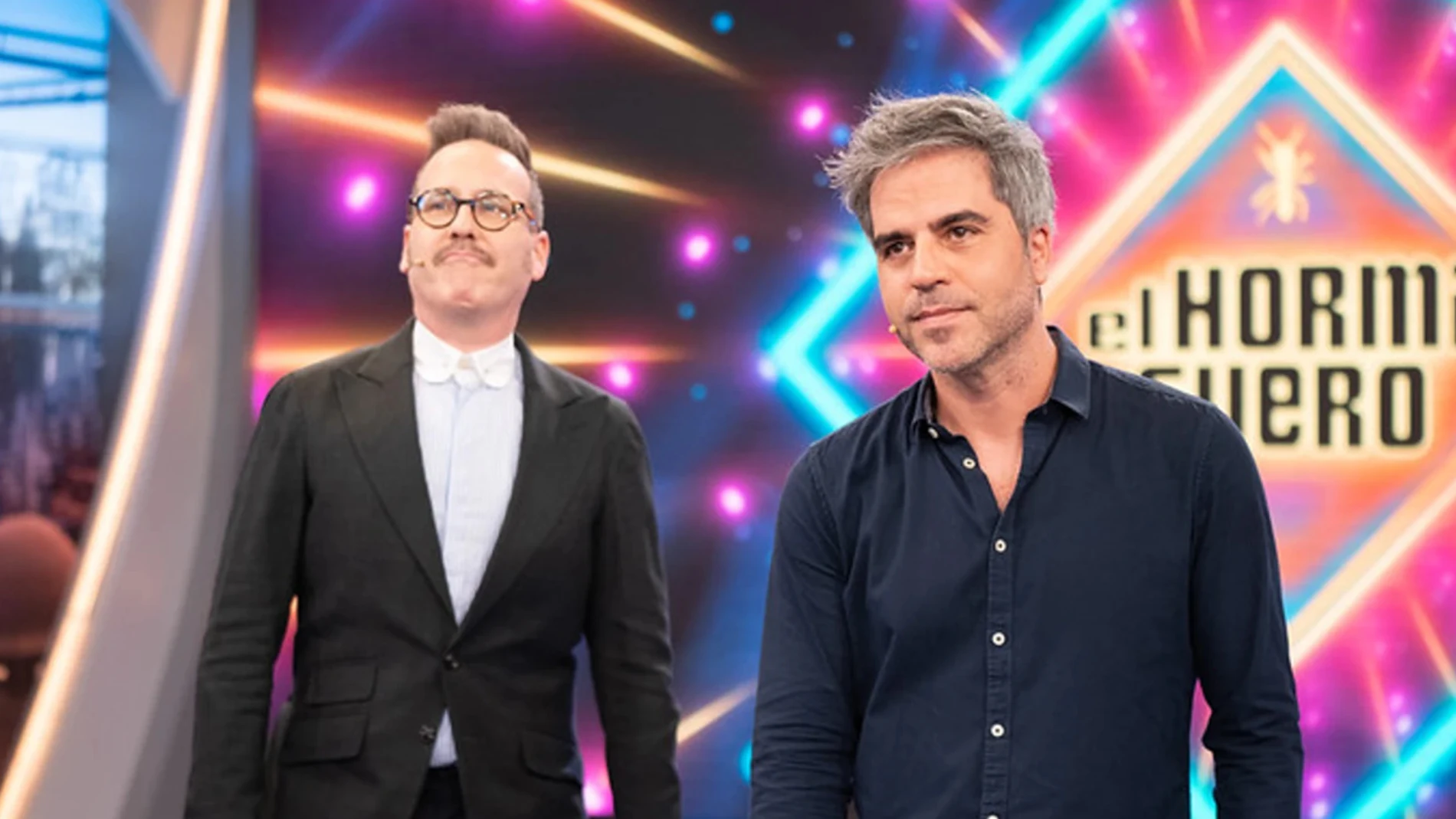 Joaquín Reyes y Ernesto Sevilla en una visita previa a 'El Hormiguero'