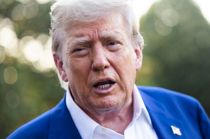 US President Donald Trump departs for NATO summit