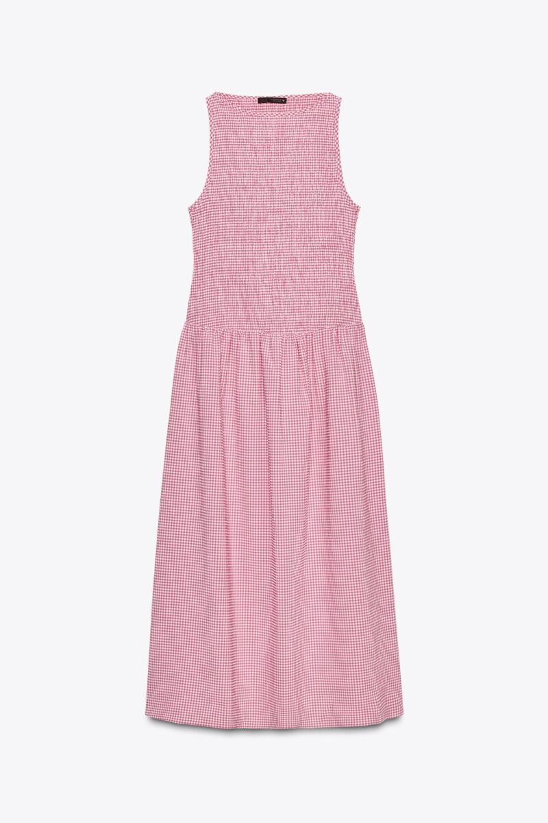 Vestido vichy.