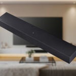 La barra de sonido Samsung HW-B400F/ZF es compacta y potente