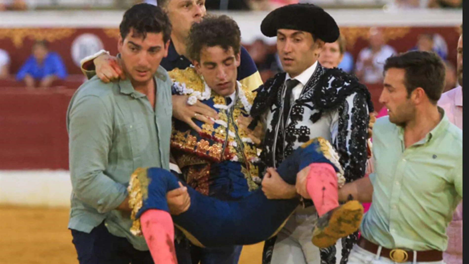 Cogida de Víctor Hernández en Torrejón donde quedó inconsciente