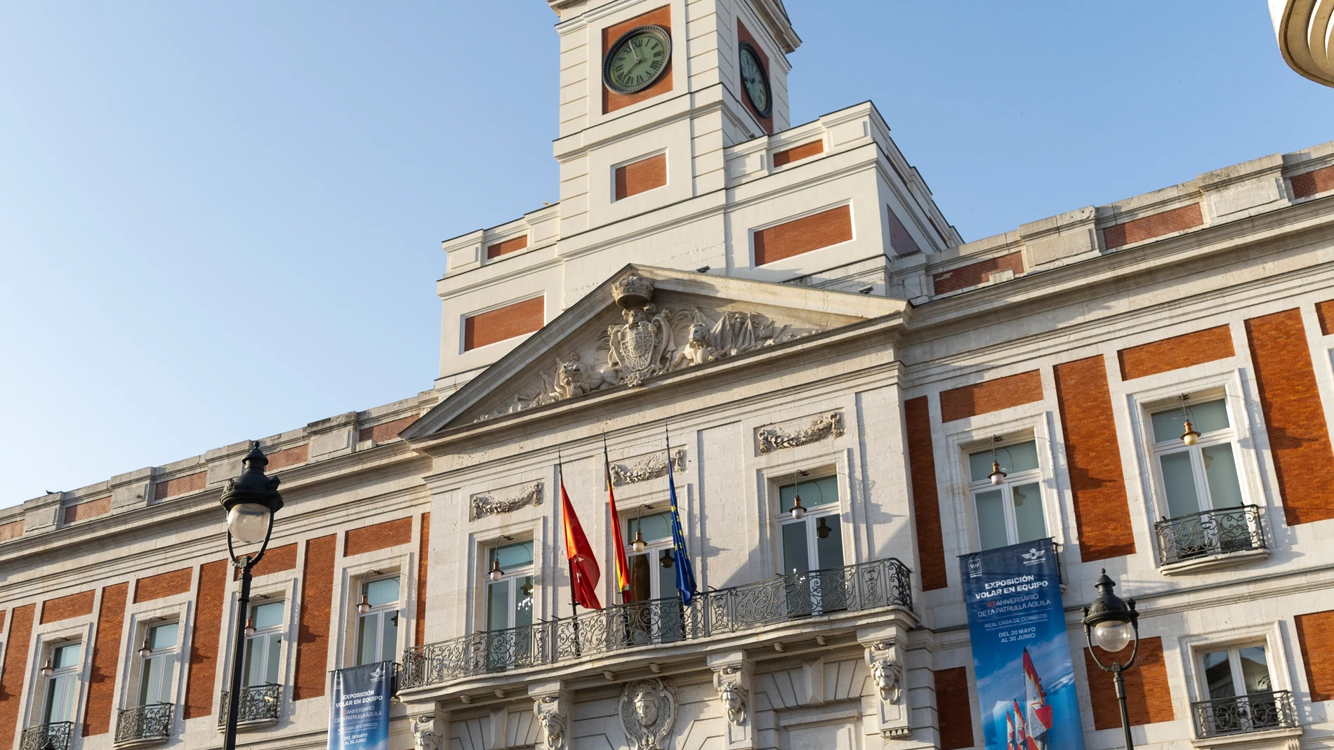 Puerta del Sol de Madrid. Presidencia de la Comunidad de Madrid.