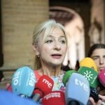 La consejera de Cultura, Patricia del Pozo