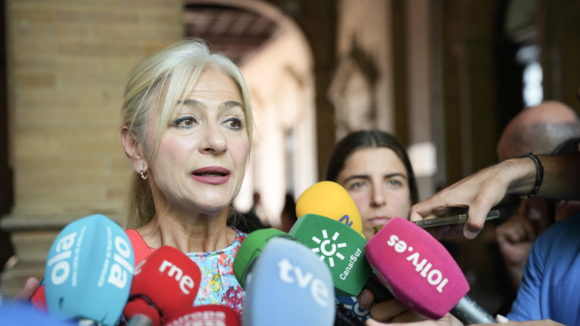 La consejera de Cultura, Patricia del Pozo