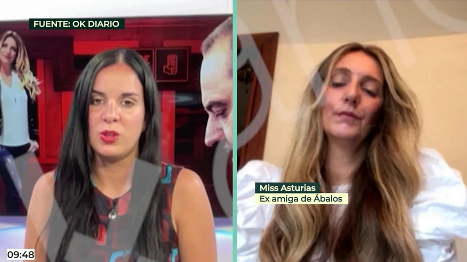 Irene Tabera y Miss Asturias