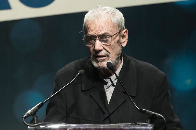 Javier Franquelo en la entrega de los premios Actúa y HazTuAcción