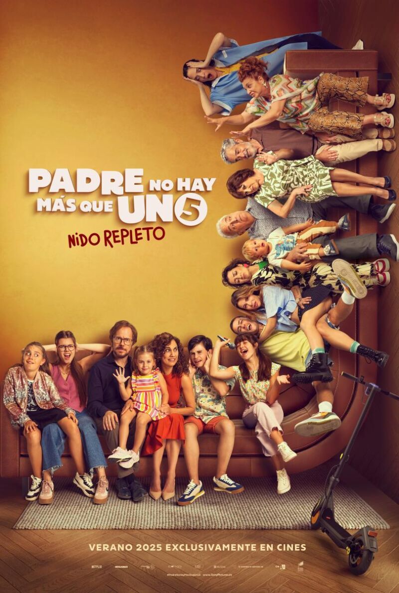 Cartel de 'Padre no hay más que uno 5'