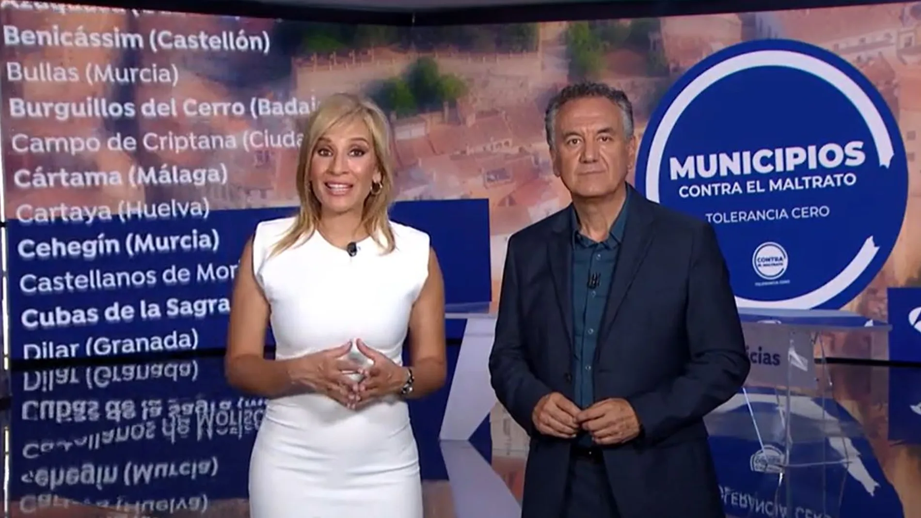 Rocío Martínez y Roberto Brasero