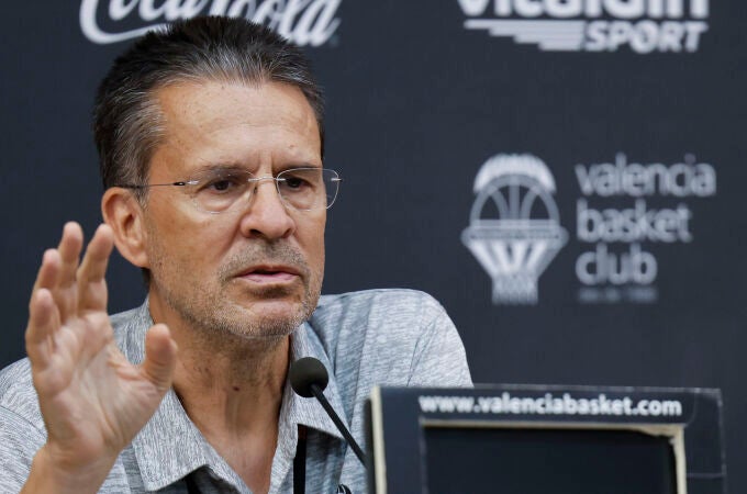 Pedro Martínez, entrenador del Valencia Basket