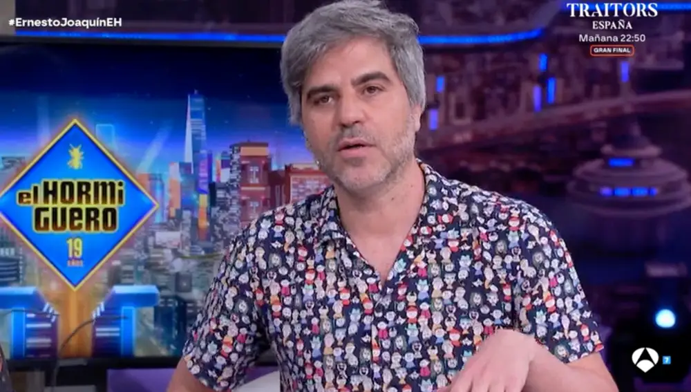 Captura de Ernesto Sevilla en 'El Hormiguero'