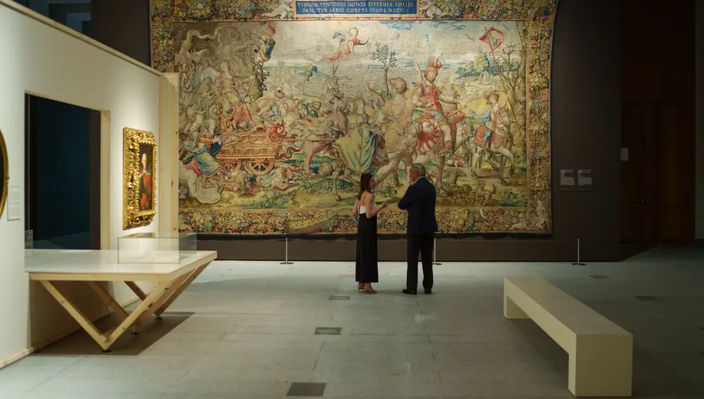 Patrimonio Nacional inaugura una exposición de tapices sobre los pecados capitales