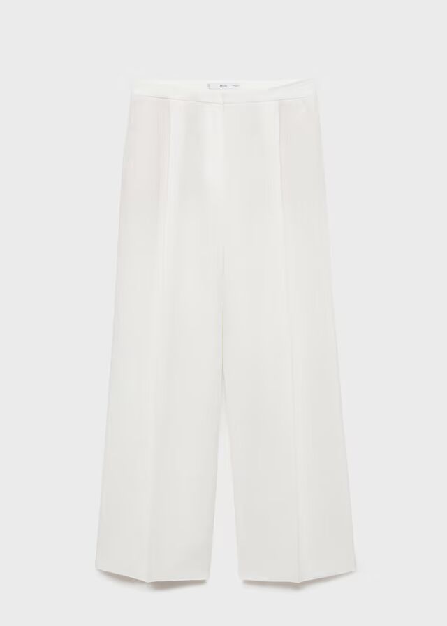 Pantalón traje lino.