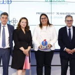 Sergio Alonso, Fátima Matute, Natalia Armstrong y Francisco Marhuenda