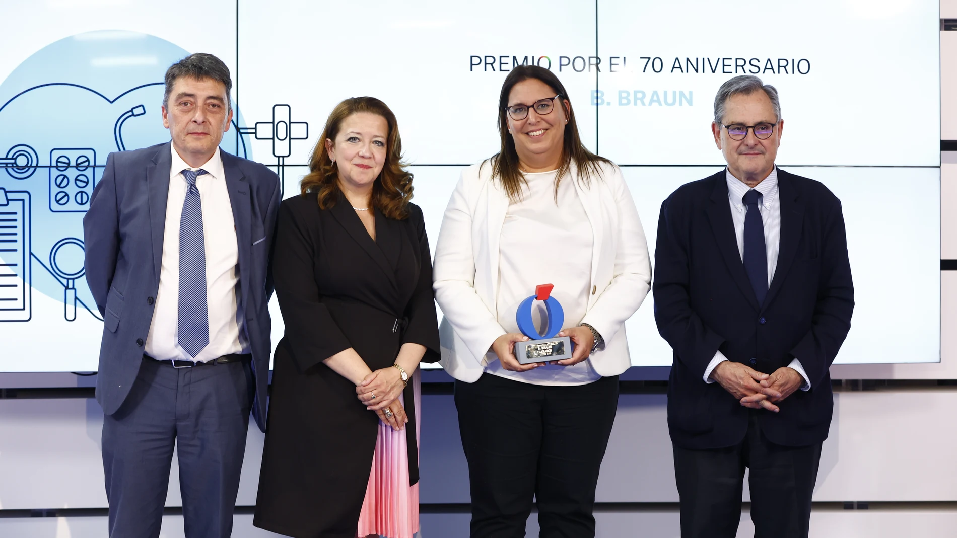 Sergio Alonso, Fátima Matute, Natalia Armstrong y Francisco Marhuenda