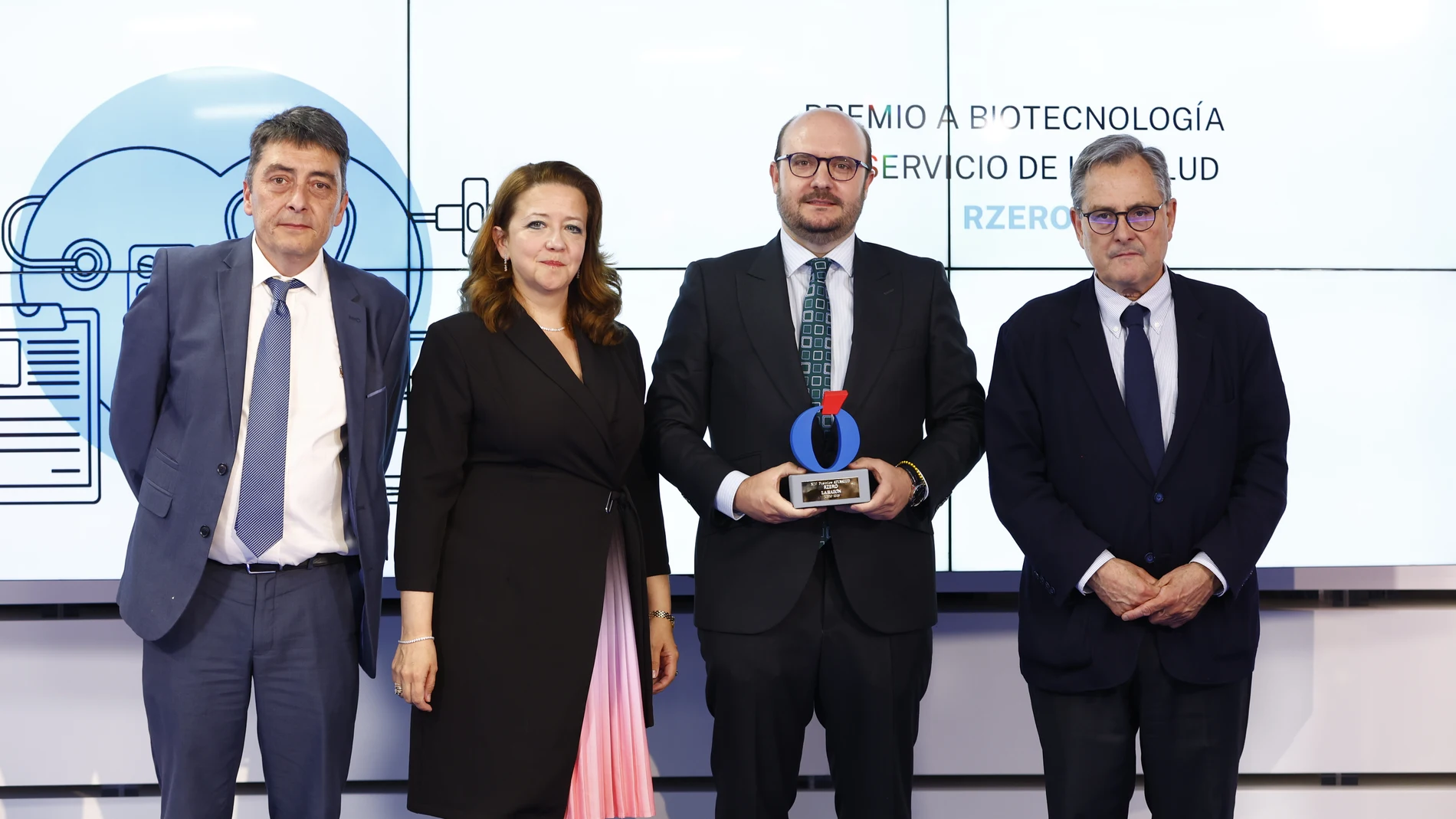 Sergio Alonso, Fátima Matute, Enrique Paz Mancilla y Francisco Marhuenda
