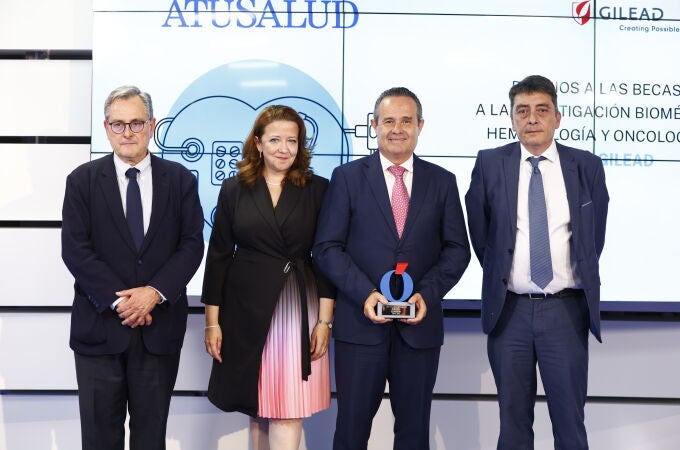 Felix Benguría junto a Francisco Marhuenda, Fátima Matute y Sergio Alonso