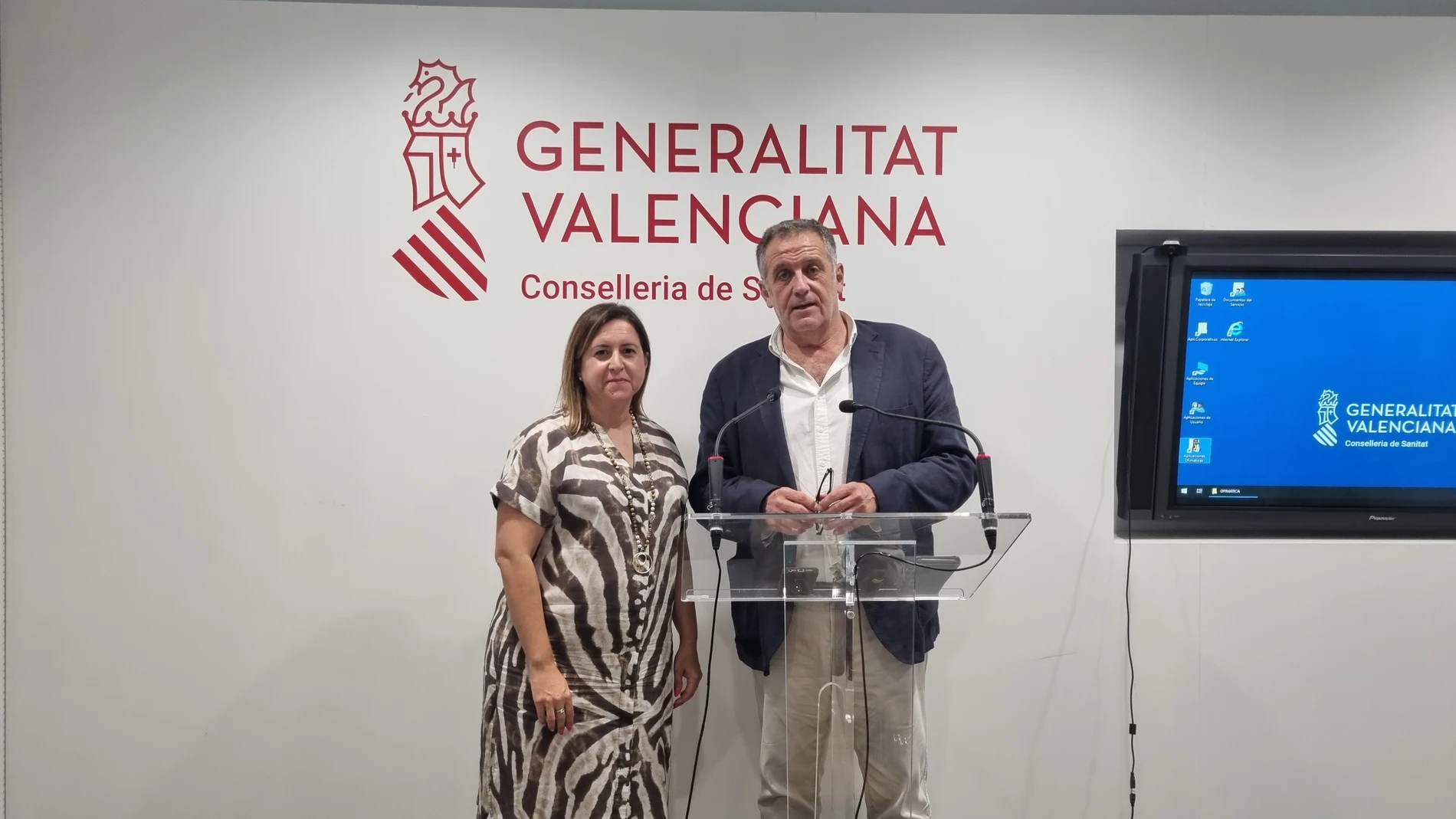 Xaro Escrig y Bartolomé Pérez