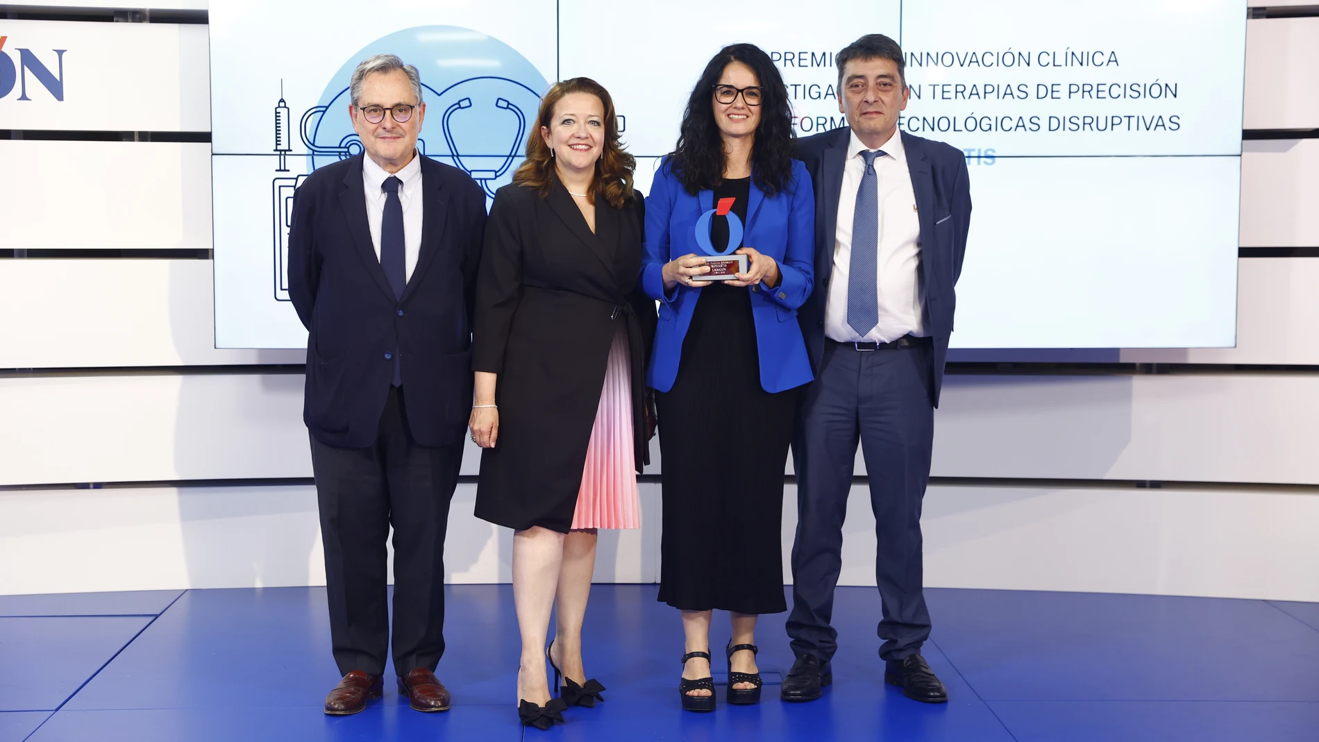 Francisco Marhuenda, Fátima Matute, Esther Espinosa y Sergio Alonso