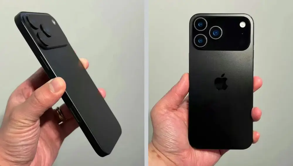 Así podría ser el módulo de cámaras de los iPhone 17 Pro