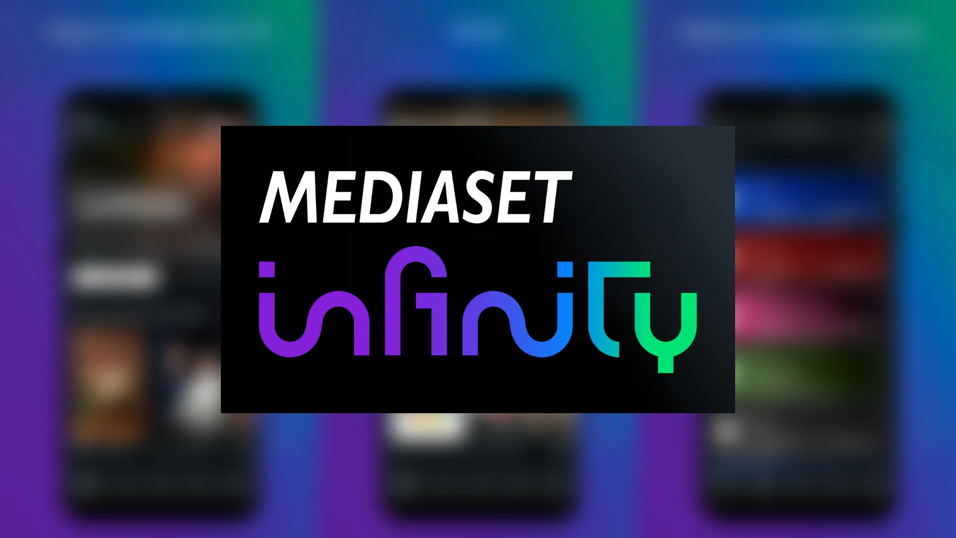 Este es el logo de Mediaset Infinity, la nueva app de Mediaset