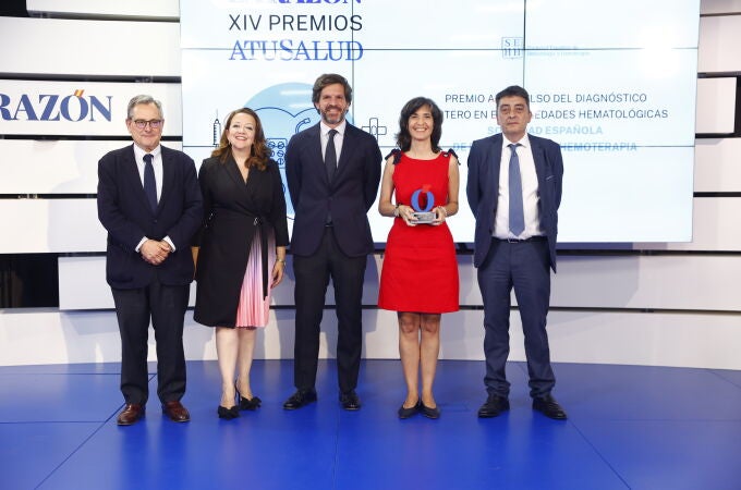 Francisco Marhuenda, Fátima Matute, Sergio Ostalé, Marta Morado y Sergio Alonso