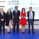 Francisco Marhuenda, Fátima Matute, Sergio Ostalé, Marta Morado y Sergio Alonso