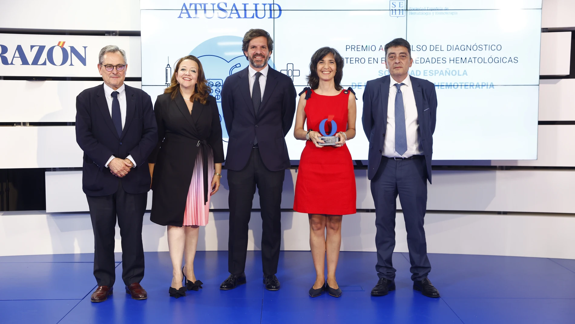 Francisco Marhuenda, Fátima Matute, Sergio Ostalé, Marta Morado y Sergio Alonso