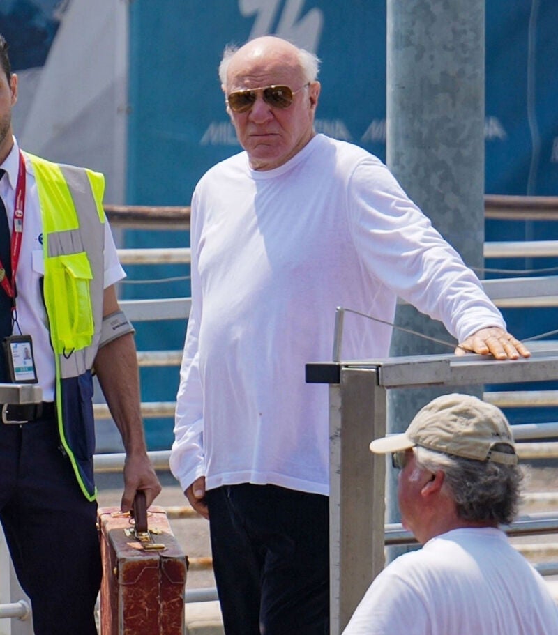 Barry Diller en Venecia para la boda de Jeff Bezos y Lauren Sánchez