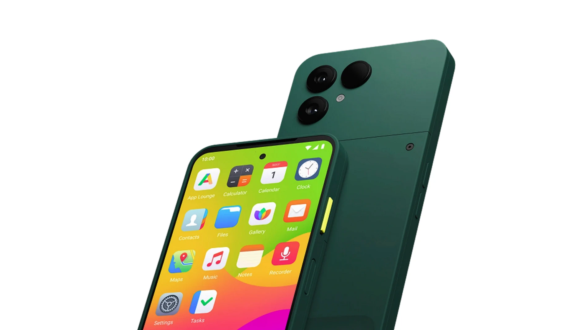 Parte delantera y trasera del nuevo Fairphone 6