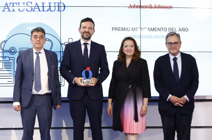 Sergio Alonso, Pedro Martínez, Fátima Matute y Francisco Marhuenda