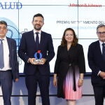 Sergio Alonso, Pedro Martínez, Fátima Matute y Francisco Marhuenda