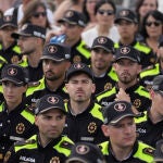 Collboni da la bienvenida a los nuevos agentes de la Guardia Urbana