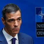 El presidente del Gobierno atiende a los medios en la cumbre de la OTAN
