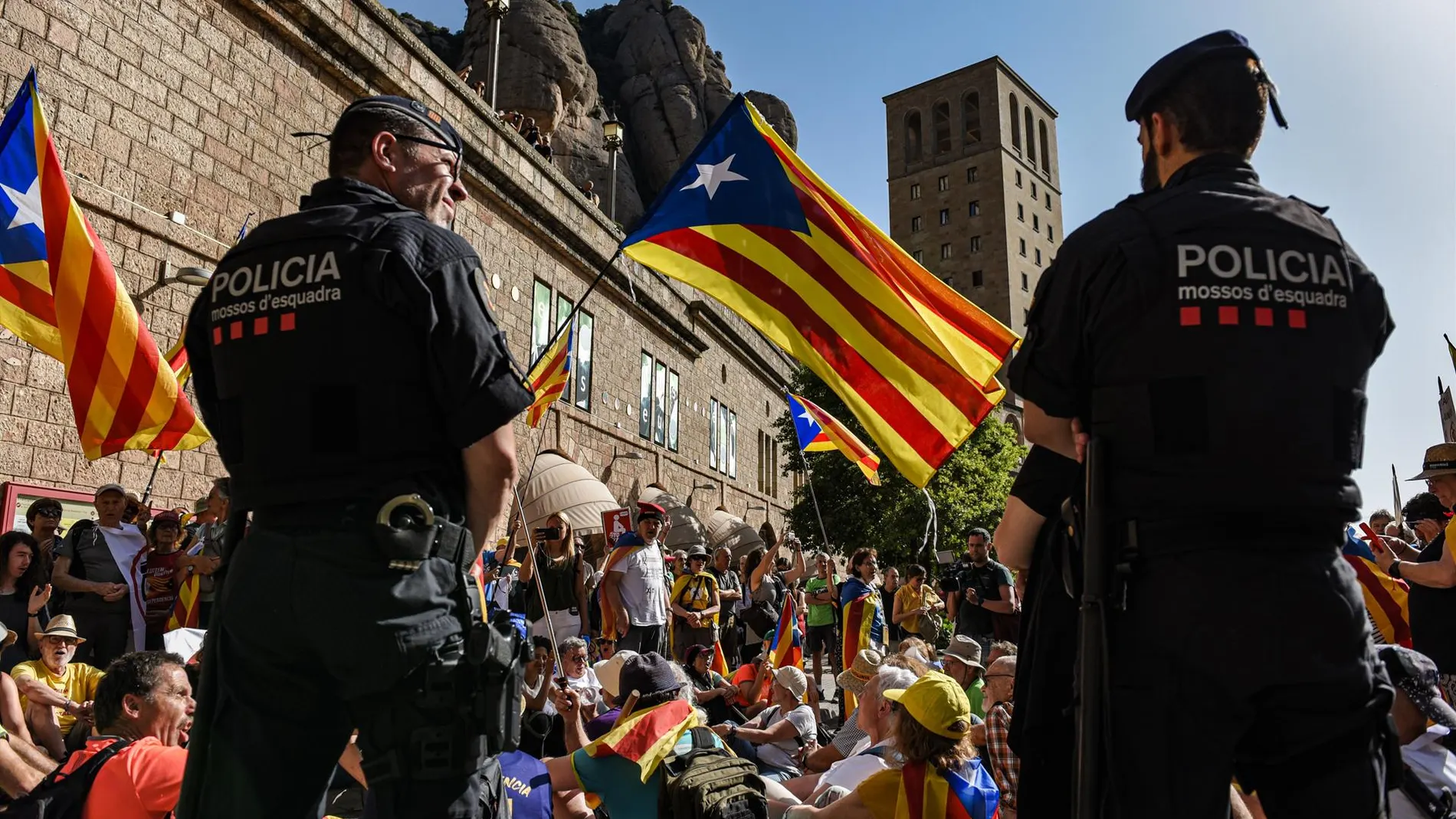 ERC cuestiona a la Generalitat si las actuaciones de los Mossos en Montserrat "fueron proporcionadas"