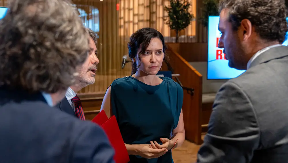 Primera jornada de la visita a Nueva York de la presidenta de la Comunidad de Madrid, Isabel Díaz-Ayuso