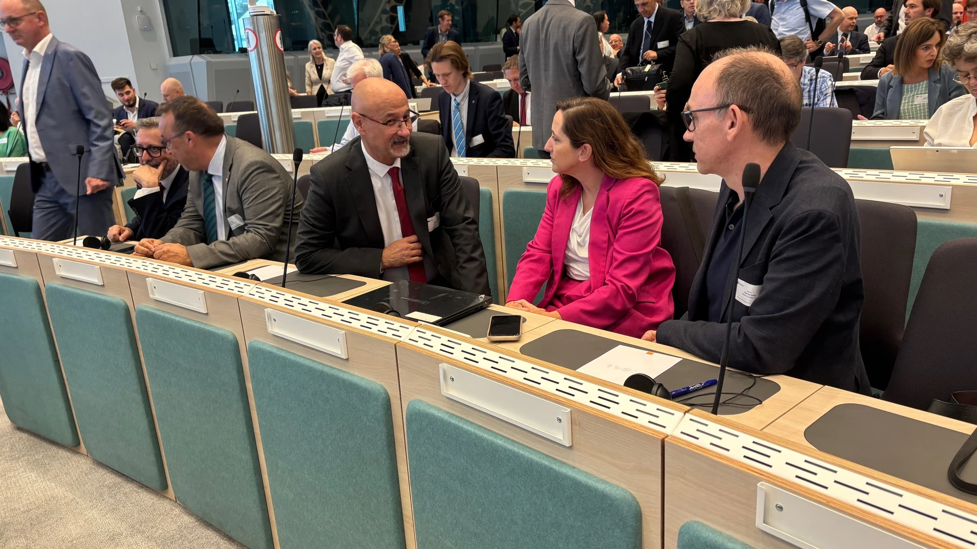 Luis Fuentes asiste en Bruselas a la jornada por el XX Aniversario de los Coordinadores Europeos de la Red Transeuropea de Transporte