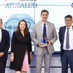 João Madeira, junto a Francisco Marhuenda, Fátima Matute y Sergio Alonso