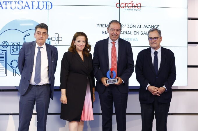 Sergio Alonso, Fátima Matute, Carlos Ibares y Francisco Marhuenda