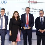 Sergio Alonso, Fátima Matute, Carlos Ibares y Francisco Marhuenda