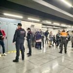 Dispositivo de Mossos d'Esquadra en el metro de Barcelona para evitar robos y hurtos