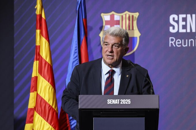 Fútbol.- Joan Laporta: "No tenemos mala relación con el Athletic, cada uno que se ocupe de lo suyo"