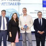 Sergio Alonso, Fátima Matute, Salvador López y Francisco Marhuenda