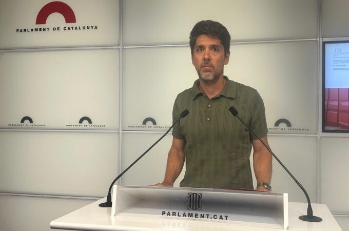 El portavoz de los Comuns en el Parlament, David Cid