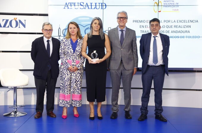 Francisco Marhuenda, Marta Rodríguez, Mónica Alcobendas, Segundo Piriz y Sergio Alonso